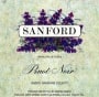 Sanford Sta. Rita Hills Pinot Noir 1997 Front Label