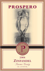 Prospero Winery Zinfandel 2006 Front Label