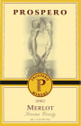 Prospero Winery Merlot 2002 Front Label