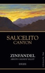 Saucelito Canyon Estate Zinfandel 2010  Front Label