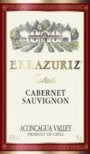 Errazuriz Max Reserva Cabernet Sauvignon 2000 Front Label