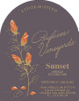 Pugliese Vineyards Sunset Meritage 2010 Front Label