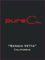 PureCru Napa Valley Sangio Vetta Red 2012 Front Label