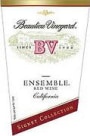 Beaulieu Vineyard Ensemble Signet Collection 1999 Front Label