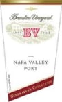 Beaulieu Vineyard Signet Collection Port 1997 Front Label
