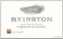 Byington Cabernet Sauvignon Santa Cruz 1999 Front Label