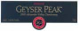 Geyser Peak Estate Reserve Chardonnay 2001 Front Label