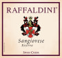 Raffaldini Vineyards & Winery, LLC. Riserva Sangiovese 2010 Front Label