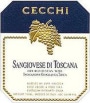 Cecchi Sangiovese di Toscana 2001 Front Label