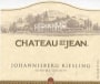 Chateau St. Jean Johannisberg Riesling 2001 Front Label