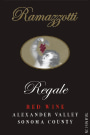 Ramazzotti Wines Regale 2012 Front Label
