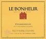 Le Bonheur Chardonnay 2000 Front Label