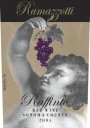 Ramazzotti Wines Raffinto 2005 Front Label