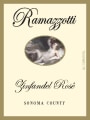 Ramazzotti Wines Zinfandel Rose 2015 Front Label