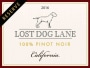 Lost Dog Lane Pinot Noir 2016 Front Label