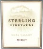 Sterling Napa Merlot 2000 Front Label
