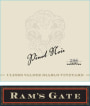 Ram's Gate Winery Ulises Valdez Diablo Vineyard Pinot Noir 2012 Front Label
