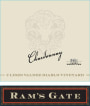 Ram's Gate Winery Ulises Valdez Diablo Vineyard Chardonnay 2013 Front Label