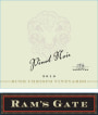 Ram's Gate Winery Bush Crispo Vineyard Pinot Noir 2010 Front Label