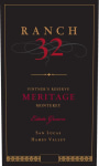 Ranch 32 Wines Vintner's Reserve Meritage 2012 Front Label
