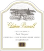 Chateau Boswell Dutton Ranch Rued Vineyard Chardonnay 2013 Front Label