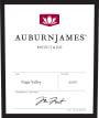 AuburnJames Winery Meritage 2007 Front Label