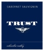 Trust Cellars Cabernet Sauvignon 2006 Front Label