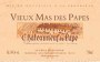 Vieux Mas des Papes Chateauneuf-du-Pape 2000 Front Label