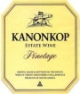 Kanonkop Pinotage 2000 Front Label