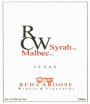 Red Caboose Winery & Vineyards Syrah Malbec 2010 Front Label