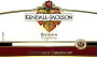 Kendall-Jackson Vintner's Reserve Syrah 2000 Front Label
