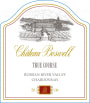 Chateau Boswell True Course Chardonnay 2008 Front Label