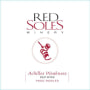 Red Soles Winery Achilles Weakness 2011 Front Label