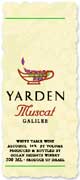 Yarden Muscat (500ML) (OK Kosher) 2000 Front Label