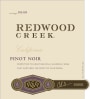 Redwood Creek Pinot Noir 2009 Front Label