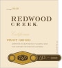 Redwood Creek Pinot Grigio 2010 Front Label