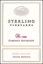 Sterling Reserve Cabernet Sauvignon 1999 Front Label
