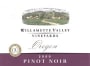 Willamette Valley Vineyards Pinot Noir 2000 Front Label