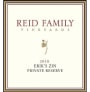 Reid Family Vineyards Private Reserve Erik's Zin 2010 Front Label