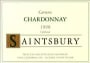 Saintsbury Chardonnay 1998 Front Label