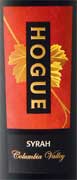 Hogue Vineyard Selection Syrah 2000 Front Label