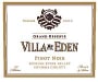 Villa Mt. Eden Grand Reserve Pinot Noir 2000 Front Label