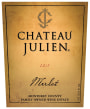 Chateau Julien Merlot 2013 Front Label