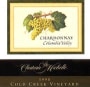 Chateau Ste. Michelle Cold Creek Vineyard Chardonnay 1997 Front Label