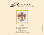 Rideau Vineyard Lagniappe 2013 Front Label