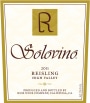 Rios Wine Company R Solovino Riesling 2011 Front Label
