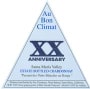 Au Bon Climat Estate 20th Anniversary Chardonnay 2000 Front Label
