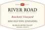 River Road Vineyards Old Vine Zinfandel Boschetti 2011 Front Label