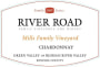 River Road Vineyards Chardonnay 2014 Front Label