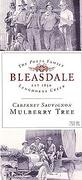 Bleasdale Mulberry Tree Cabernet Sauvignon 2000 Front Label